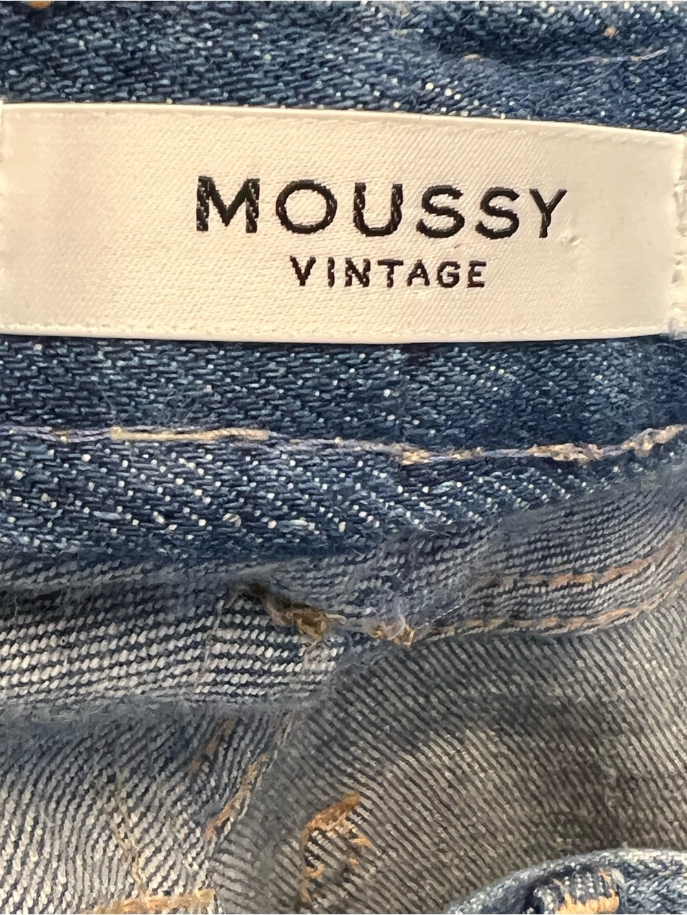 Moussy Women's Light Blue Straight Leg Jeans